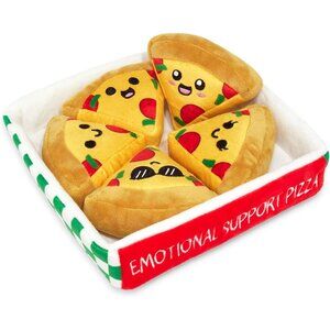 Kid's Toys  Emotional Support Pizza —Plush Pizza by Emotional Support Plushies